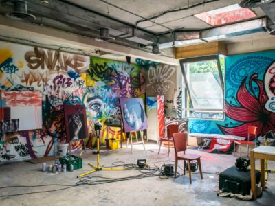 Ruimte over bij groep kunstenaars